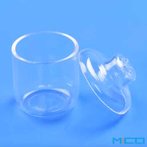 Vidros de quartzo de laboratório personalizados/utensílios de laboratório de quartzo personalizados