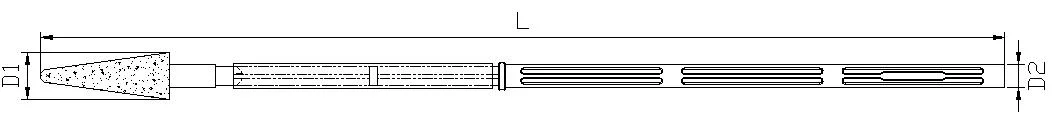 Sterile Disposable Gynecological Hpv Specimen Collection Vaginal Flocked Nylon Swab Cytology Collection Swab CE FDA ISO13485 FSC