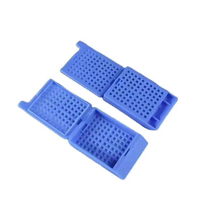 Cheap Lab Use Disposable Histology Tissue Processing Plastic Tissue Embedding Cassette