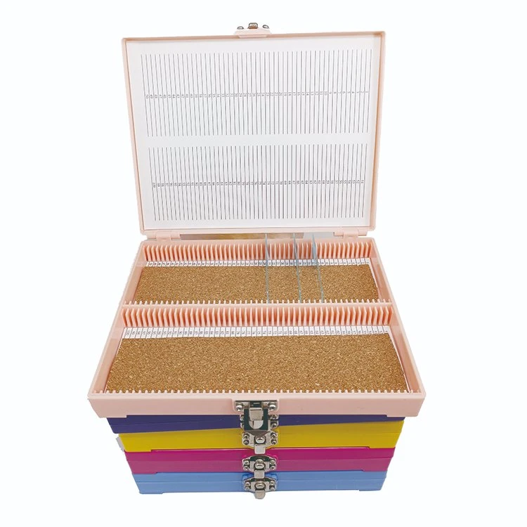 Microscope Slide Storage Box Plastic Box for Slides Storage