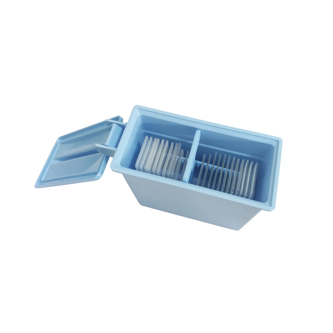 Slide Staining Jar Specially Designed for Manual Operation