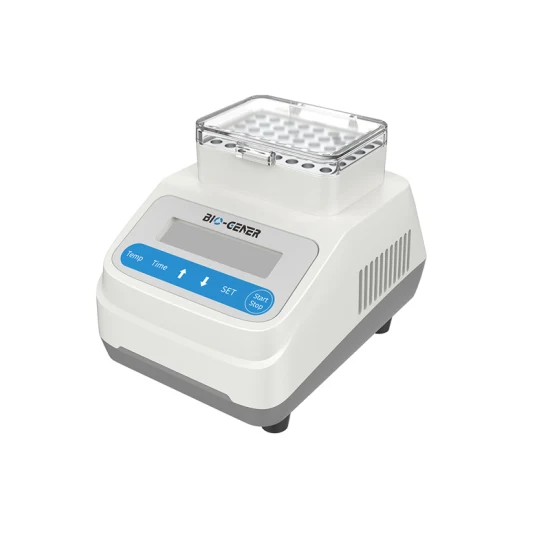 Mini banho de metal de temperatura constante portátil da série MD-10, banho seco para reação de PCR de laboratório