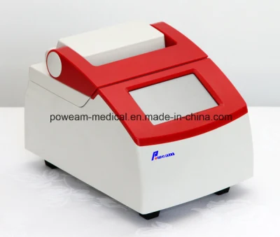 PCR de mini termociclador com tela sensível ao toque